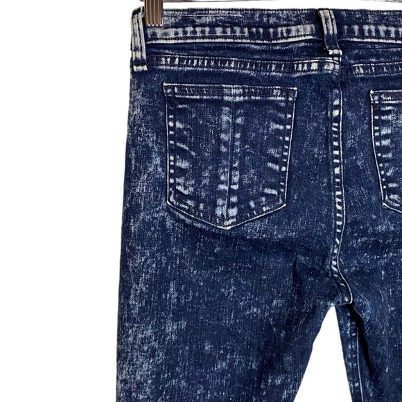 Rag & Bone Acid Wash Blue Skinny Jeans Mid Rise Retro Boho 27 - Picture 9 of 16
